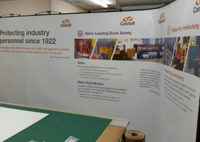 Castell Exhibition using Twist