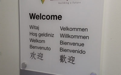 YMCA Community School Acrylic Signage