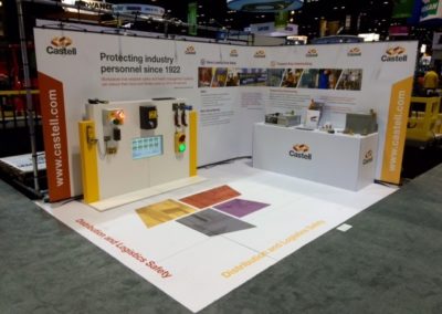 Castell Exhibition using Twist