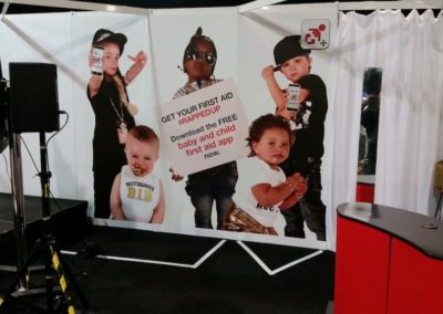 British Red Cross Exhibition Stand