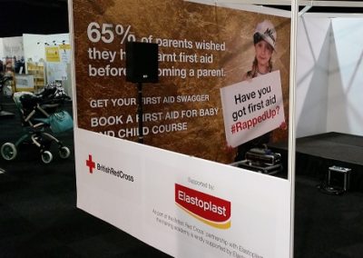 British Red Cross Exhibition Stand