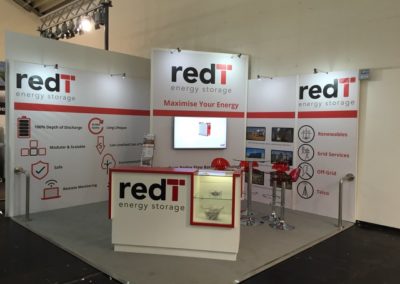 REDT Energy Storage Exhibition Stand